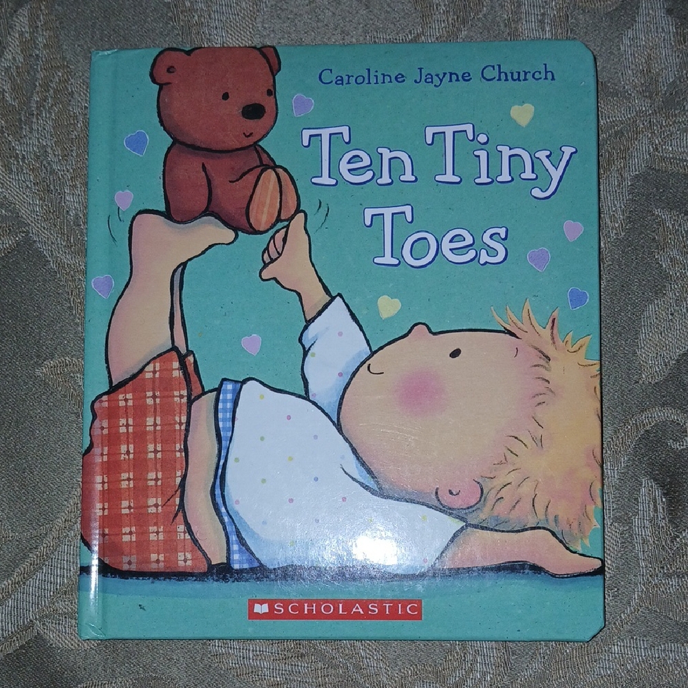 Ten Tiny Toes Board Book
